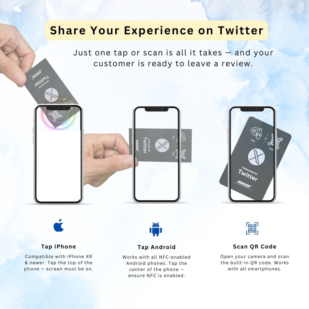 Twitter Or X Social Media Card